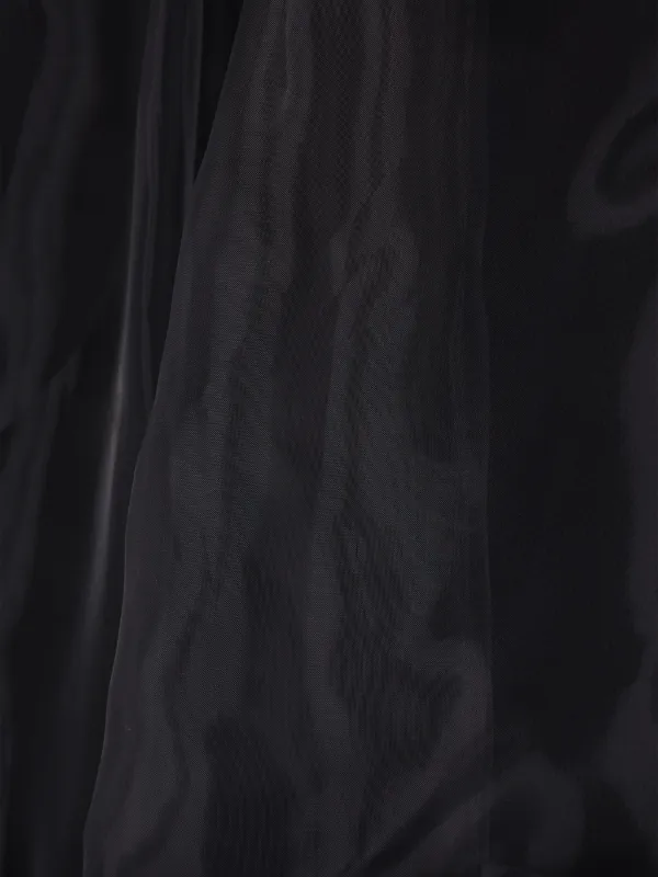 Noir Kei Ninomiya ラッフル ドレス | ブラック | FARFETCH JP