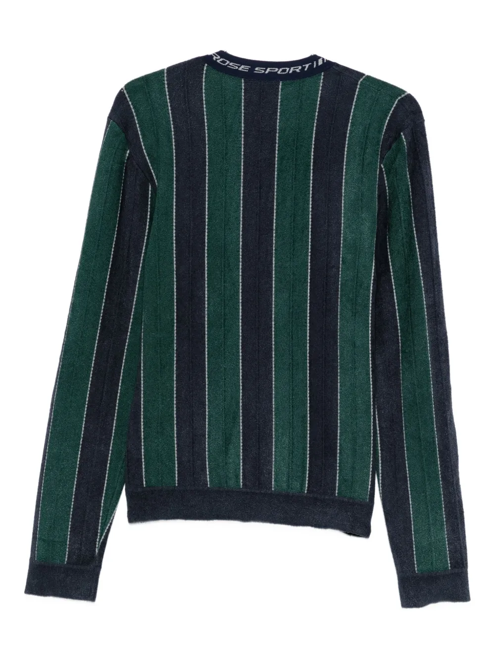 Martine Rose Sweater met logo - Groen