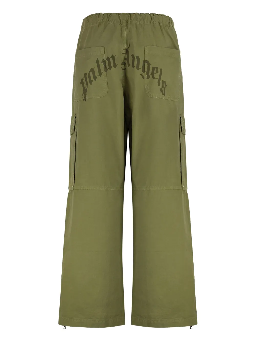 Palm Angels drawstring cargo trousers - Groen
