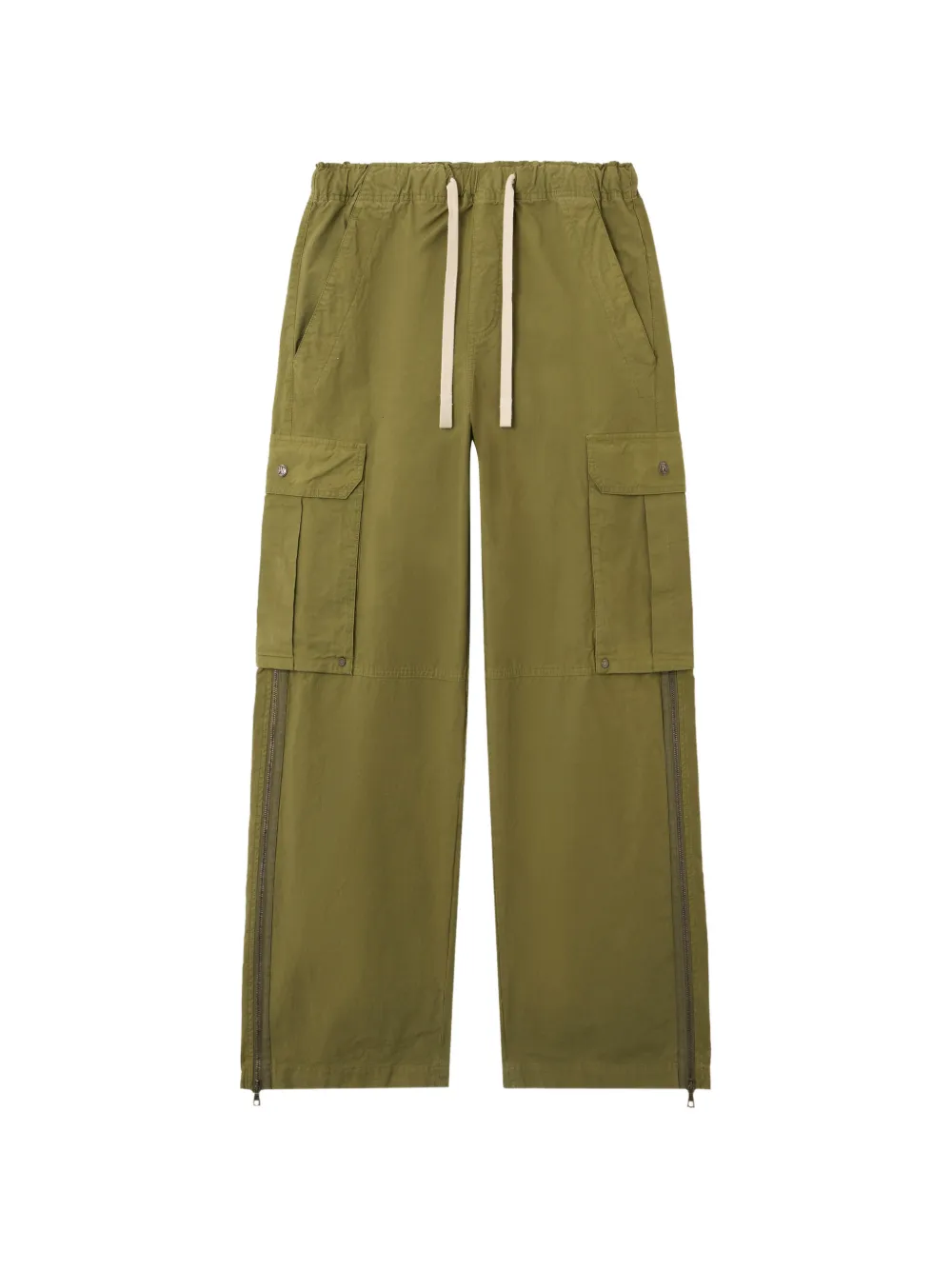 Palm Angels drawstring cargo trousers - Verde