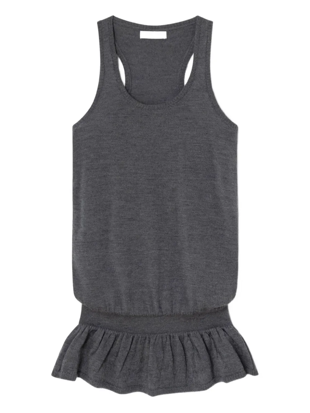Gimaguas Fille ruffled mini dress - グレー Gimaguas Fille ruffled mini dress - グレー