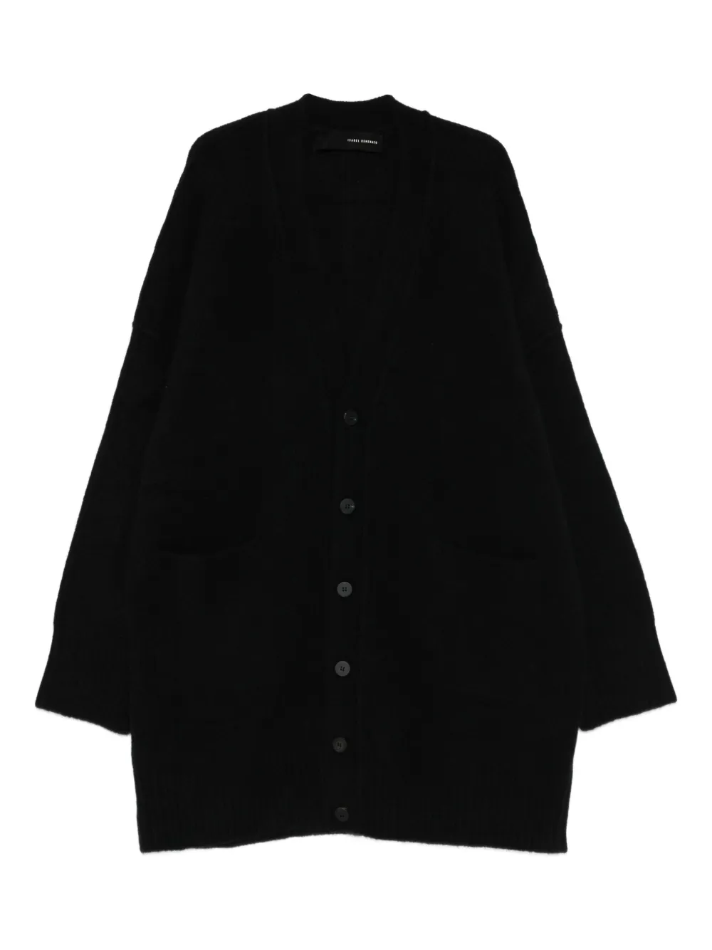 Isabel Benenato knitted cardi-coat | Black | Image 1
