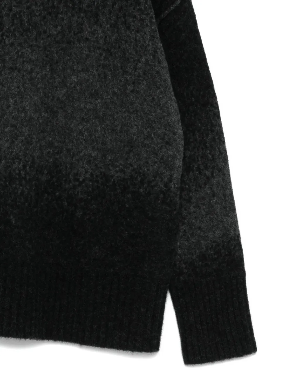  Isabel Benenato Patterned-jacquard Jumper - Grey 