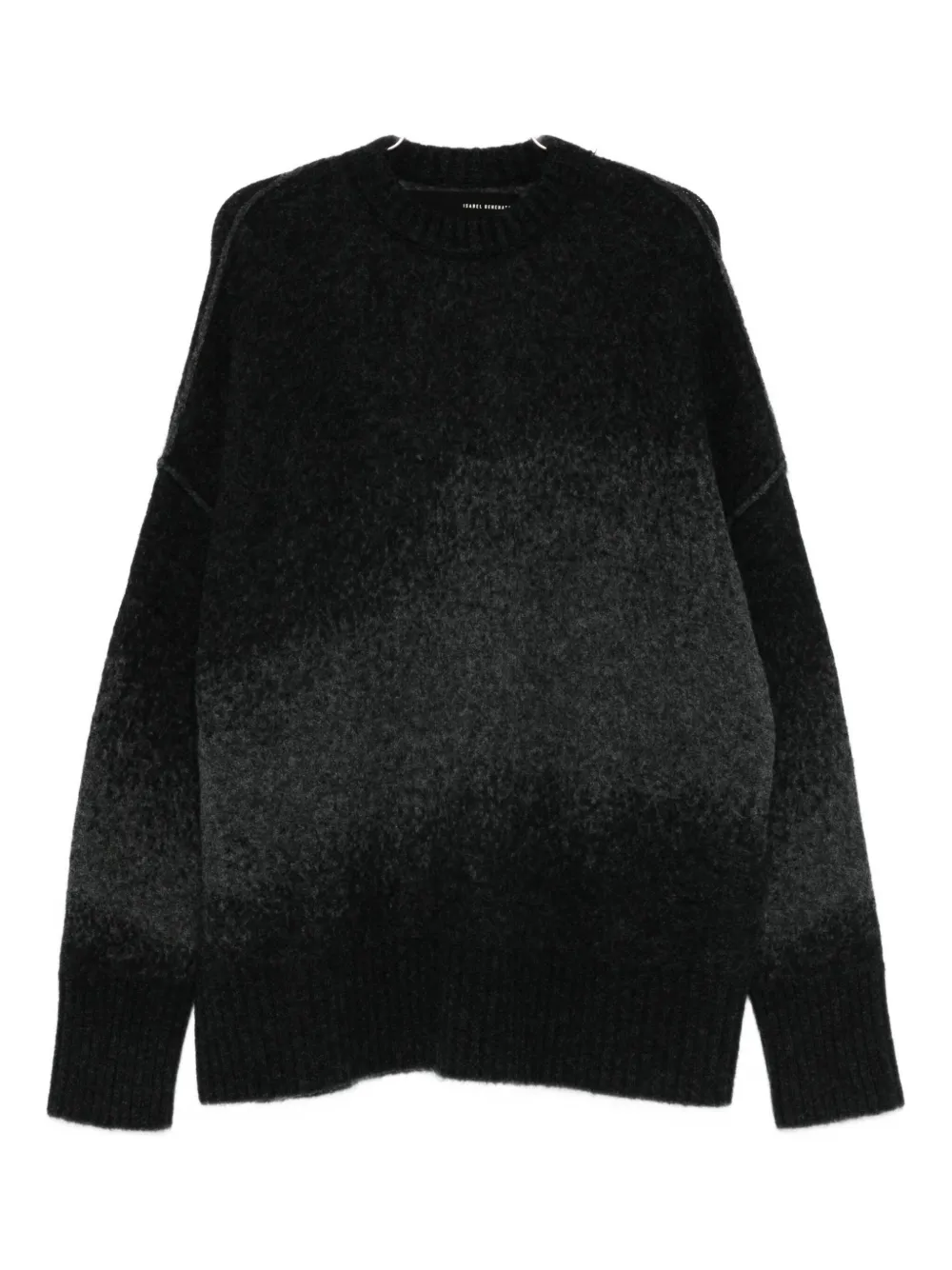 Isabel Benenato patterned-jacquard jumper | Grey | Image 1