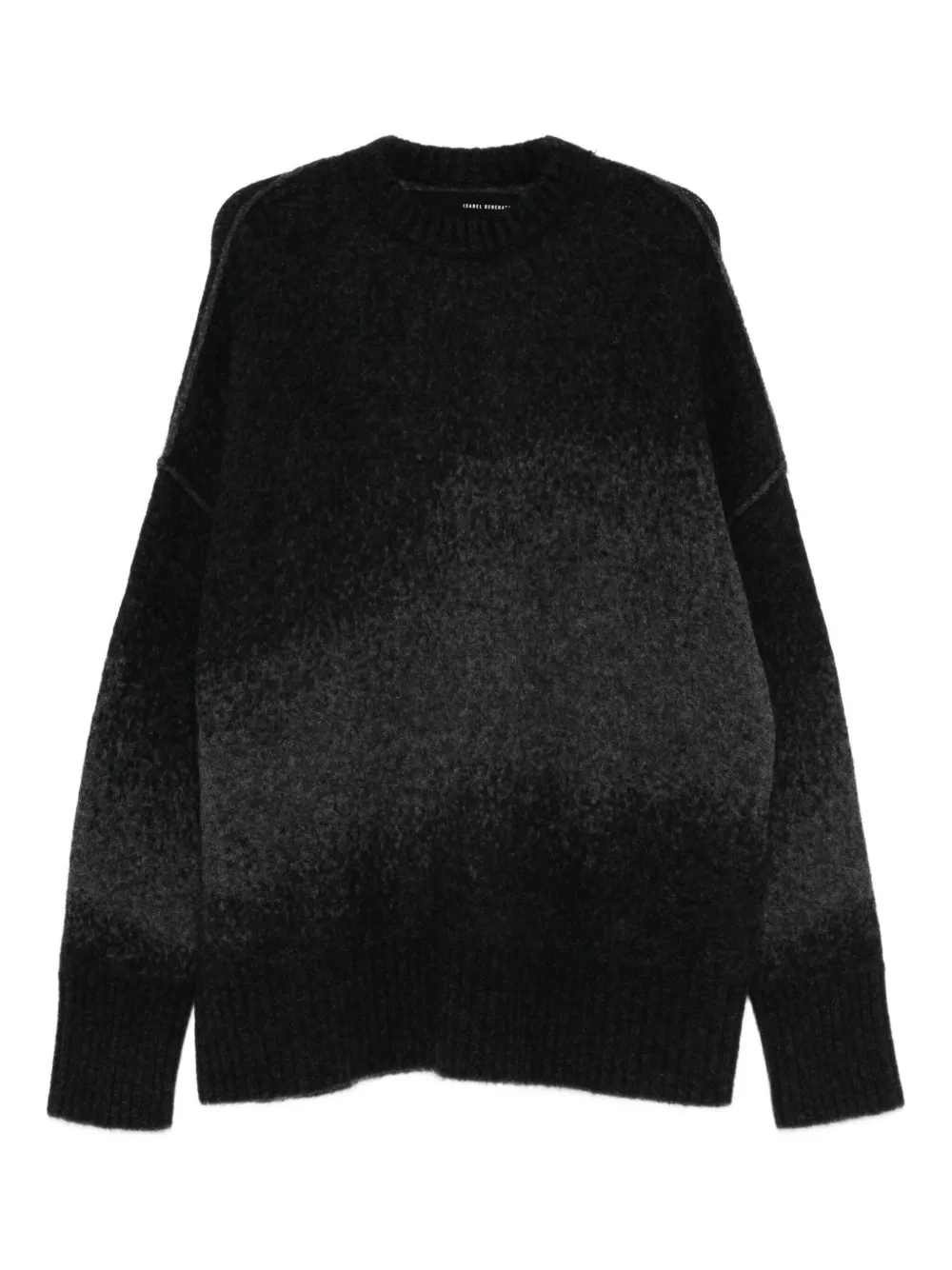 Isabel Benenato patterned-jacquard jumper | Grey | Image 1
