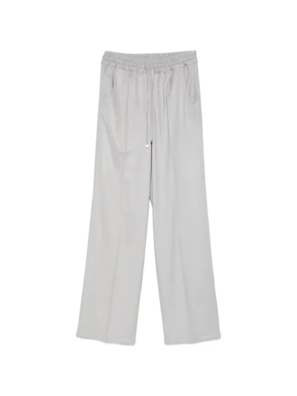 Kiton Elasticated-waistband Trouse in Grey