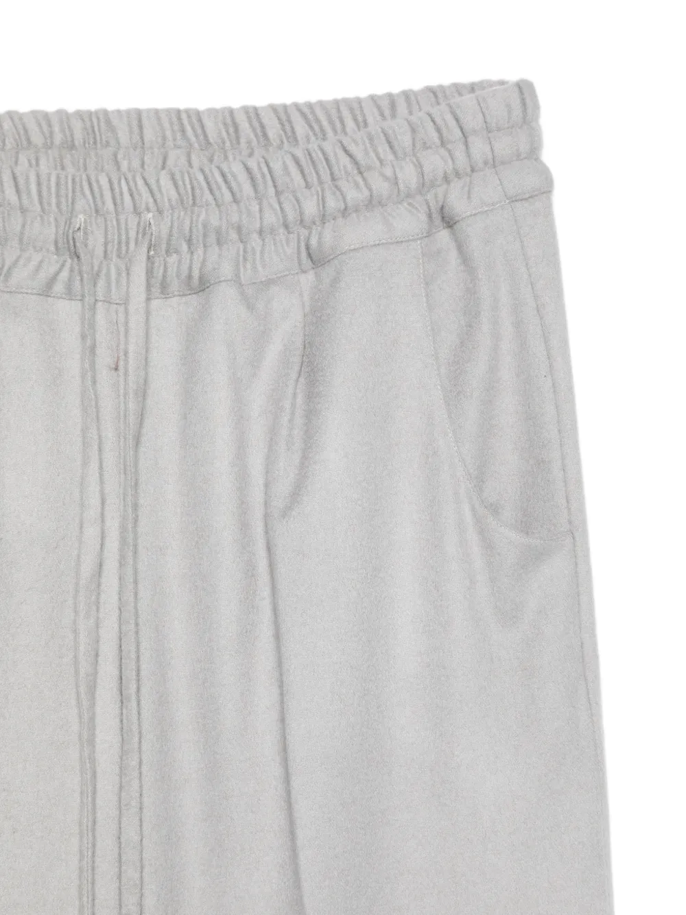  Kiton Elasticated-waistband Trouse - Grey 