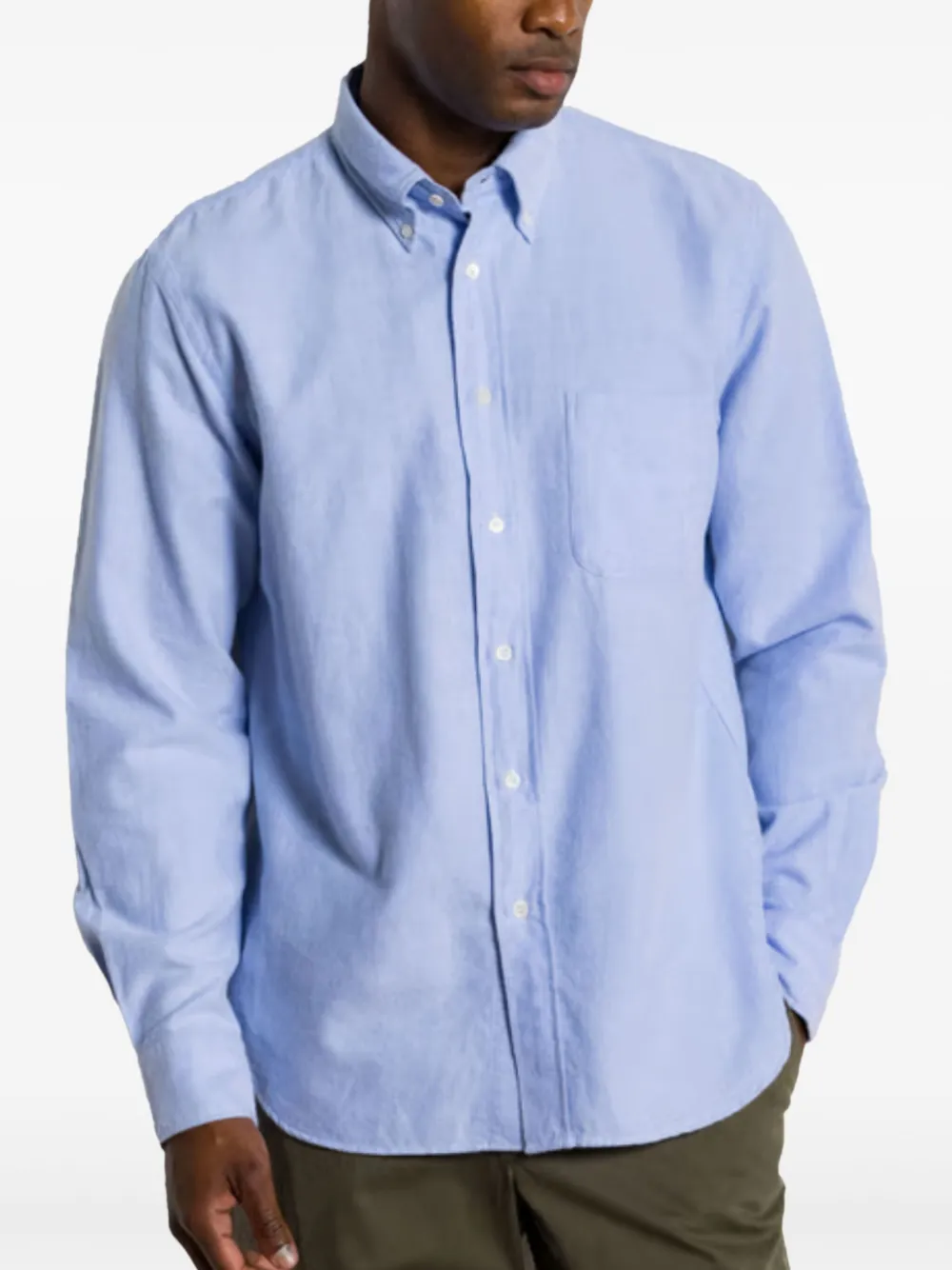 Hartford Button-fastening Shirt In Blue
