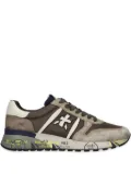 Premiata Lander cross-detail suede sneakers - Grey