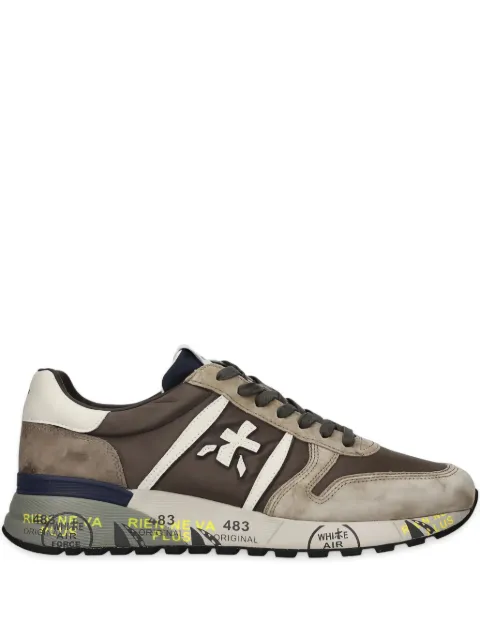 Premiata Lander Wildleder-Sneakers mit Kreuzdetail