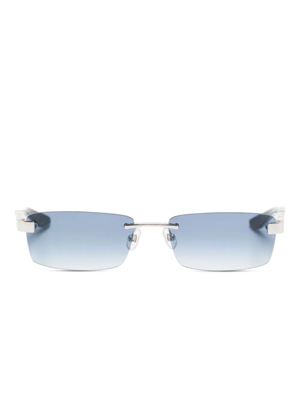 Maybach eyewear lentes de sol con armazón rectangular | plateado | Image 1