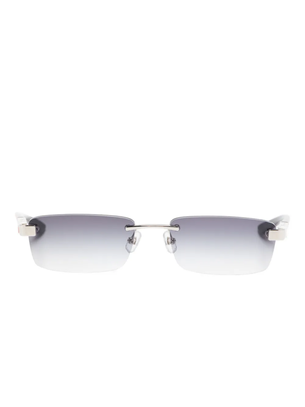 Maybach eyewear lentes de sol con armazón rectangular | plateado | Image 1