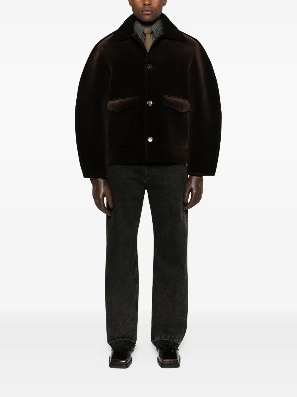Séfr pocketed buttoned jacket | Shirt Jackets | Image 2