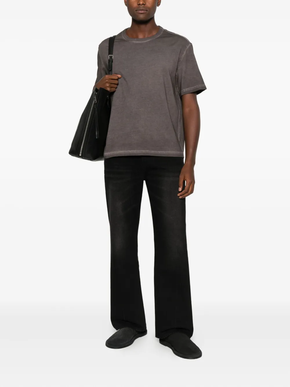 Séfr cotton T-shirt - Bruin