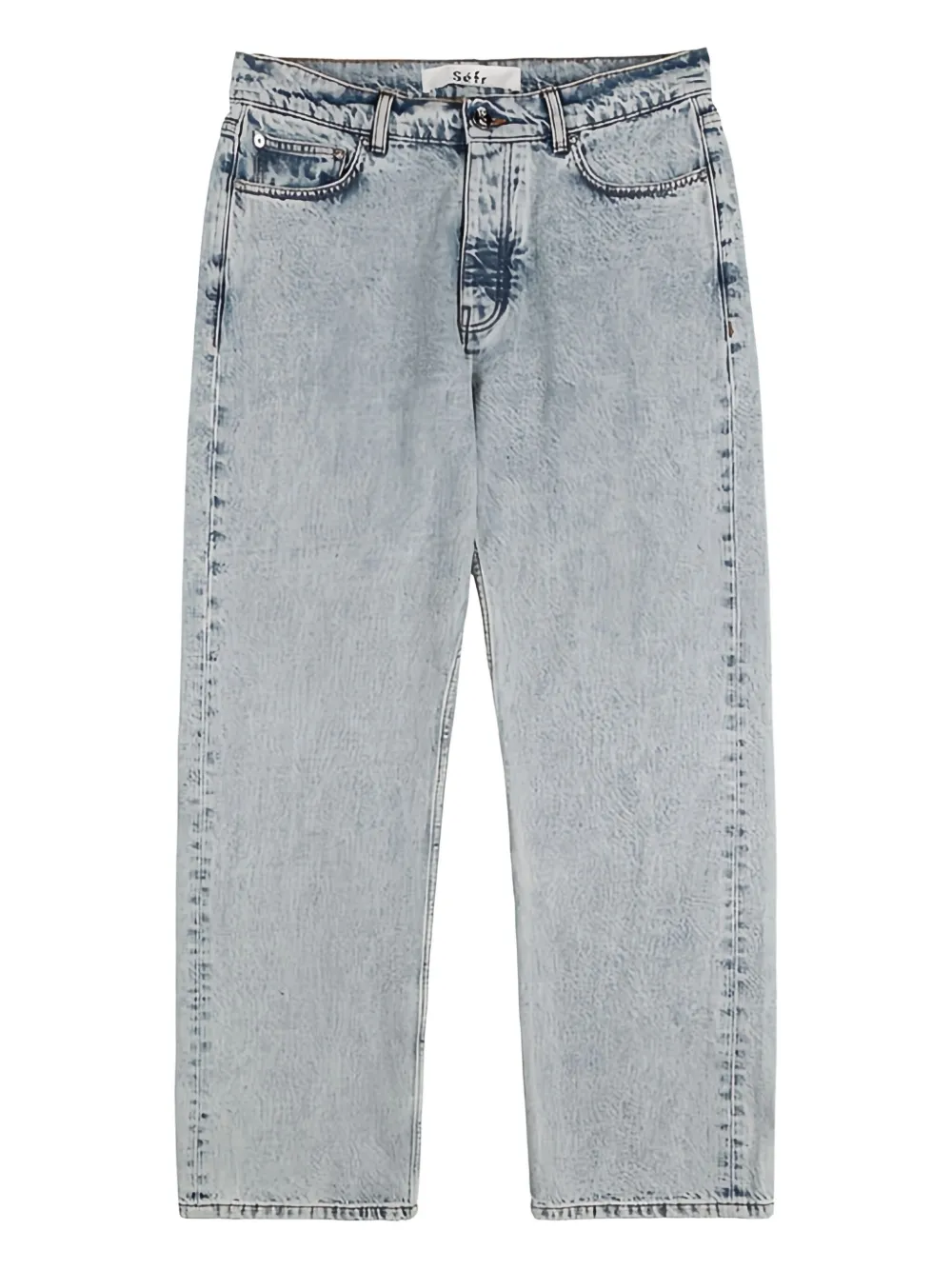 Séfr Buttoned Jeans In Gray