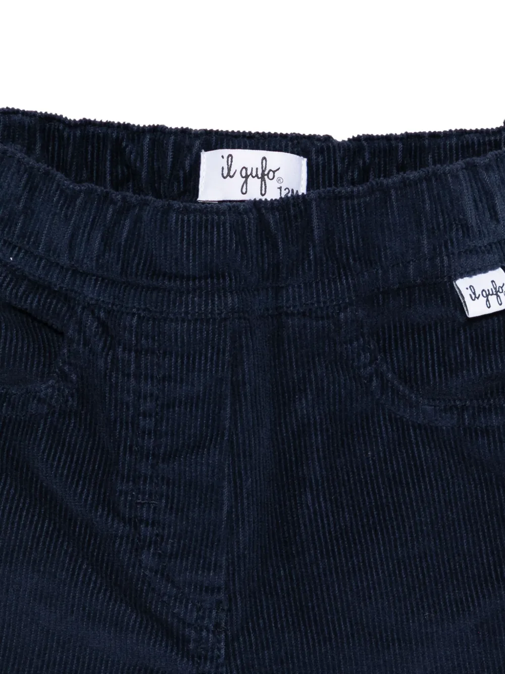 Il Gufo Ribfluwelen broek Blauw