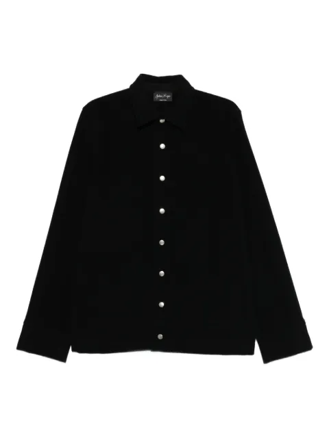 Andrea Ya'aqov button-up cashmere shirt jacket
