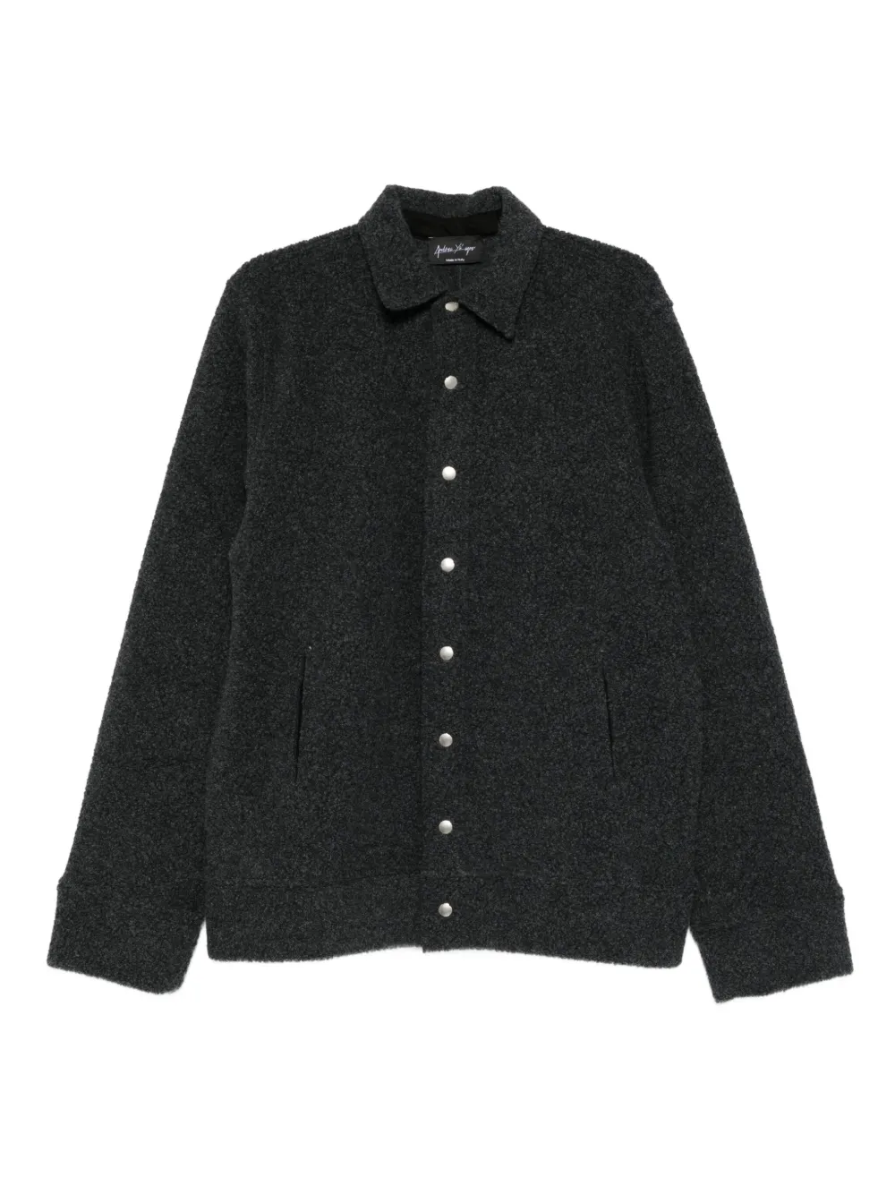Andrea Ya'aqov sobrecamisa con botones | negro | Image 1