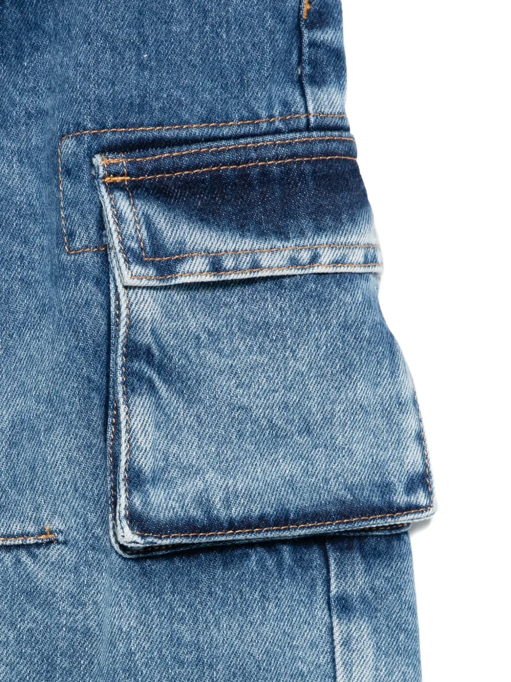 Il Gufo Cargo jeans Blauw