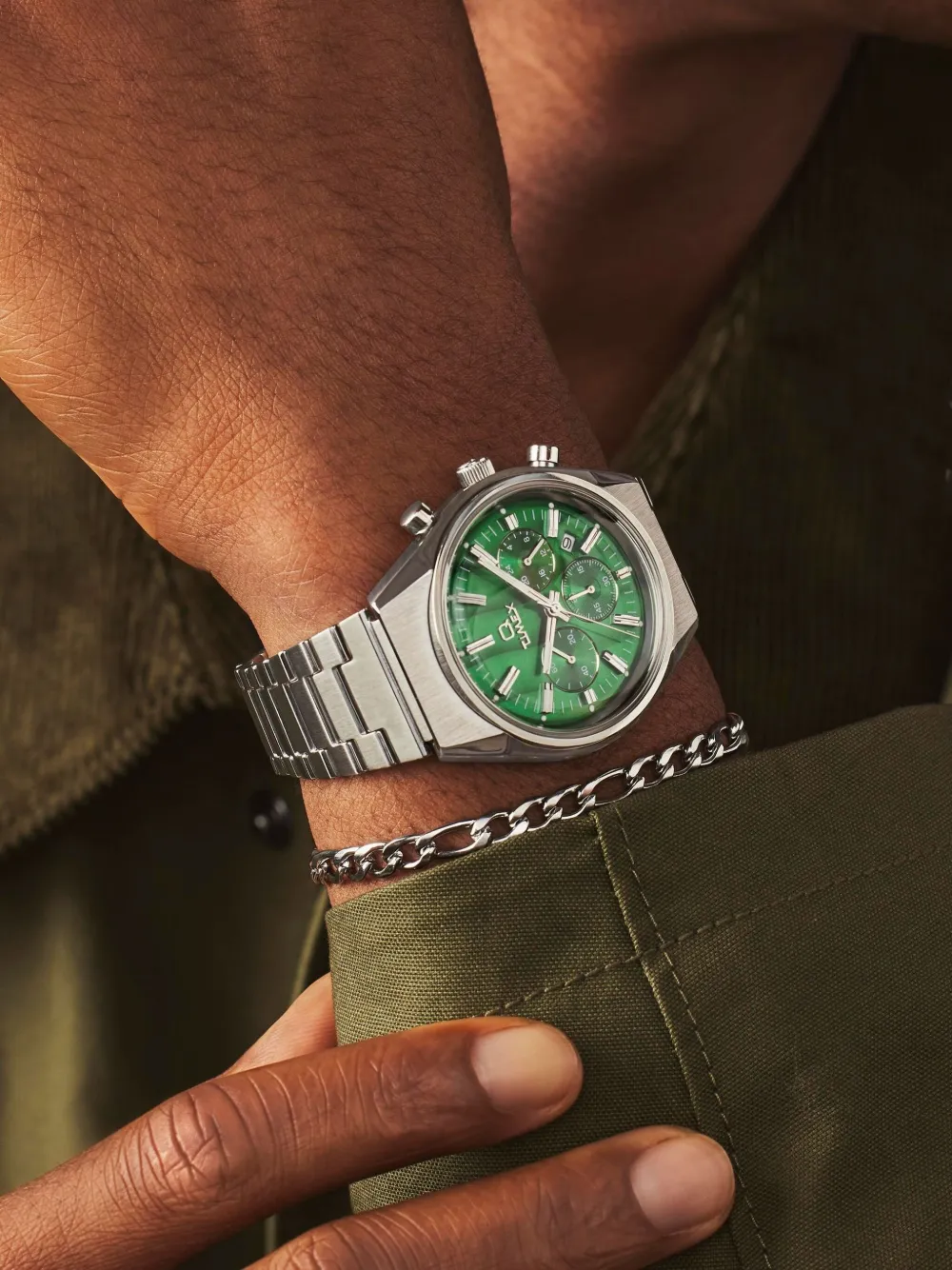 TIMEX Falcon Eye 40 mm - Zilver