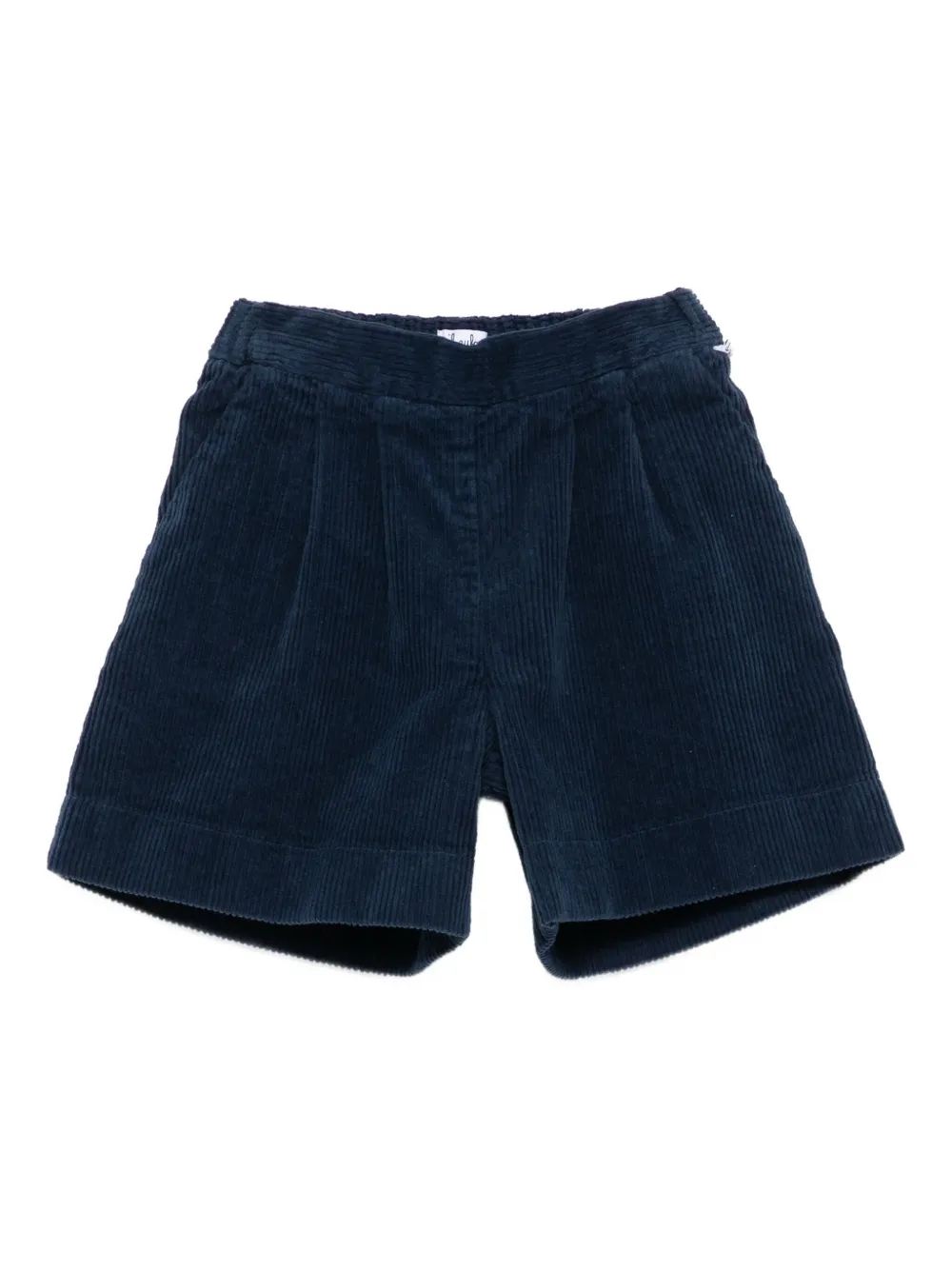 Il Gufo corduroy shorts | Blue | Image 1