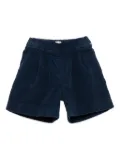 Il Gufo corduroy shorts - Blue