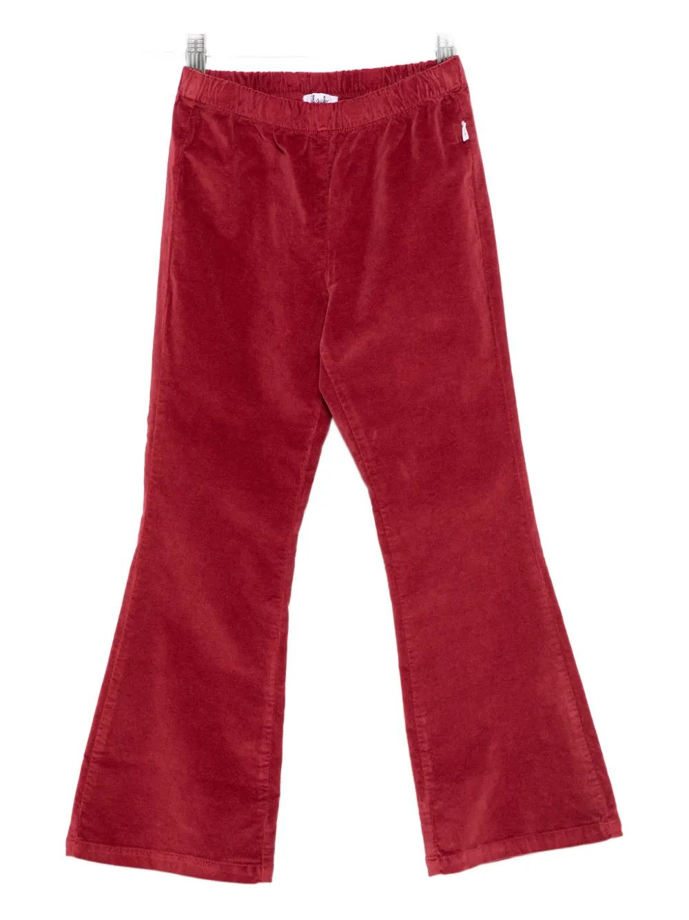 Il Gufo Kids' Flared Corduroy Trousers In Red