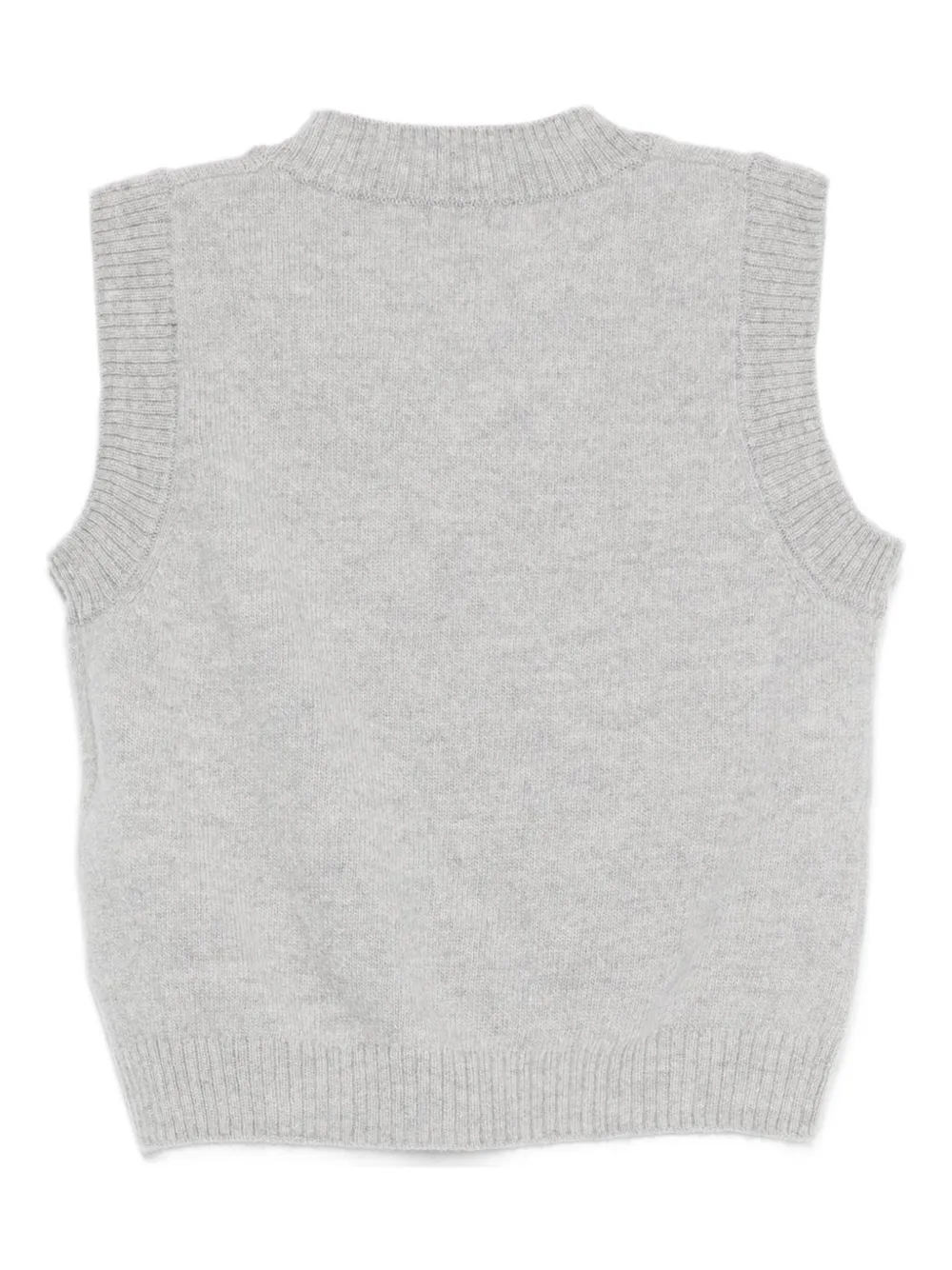 Il Gufo V-neck sleeveless sweater | Jumpers & Sweatshirts | Image 2