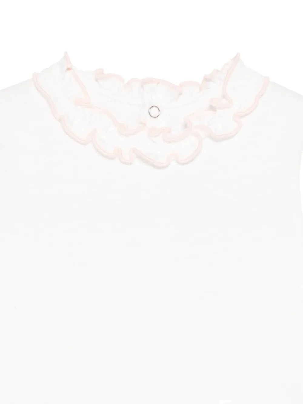 Il Gufo Body met ruches Wit