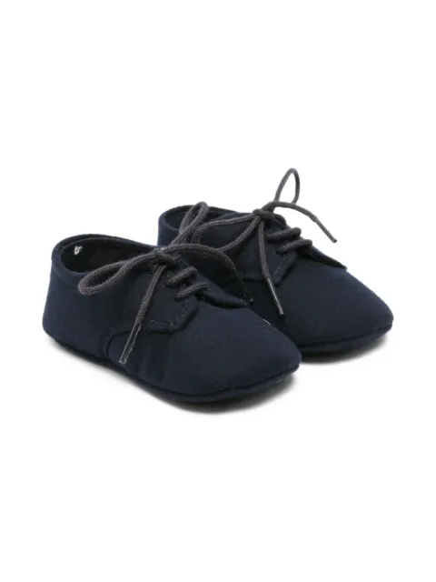 Il Gufo lace-up pre-walkers 