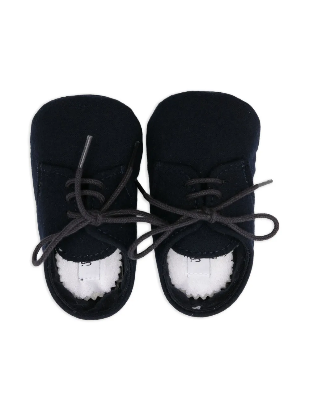 Il Gufo Slofjes met veters Blauw