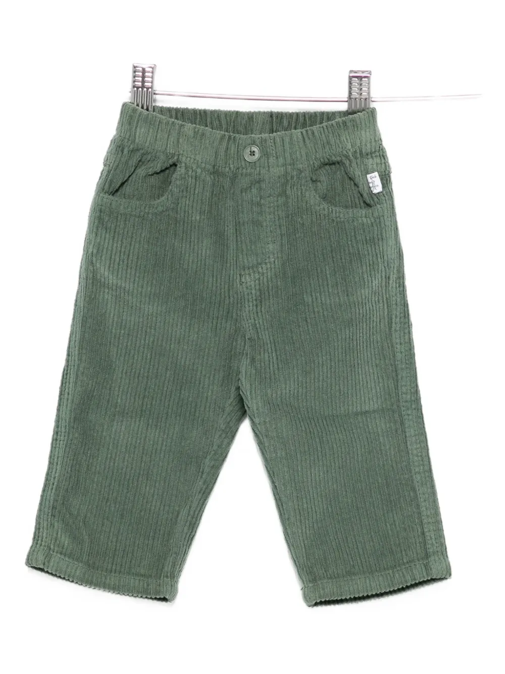 Il Gufo Corduroy Trousers In Green