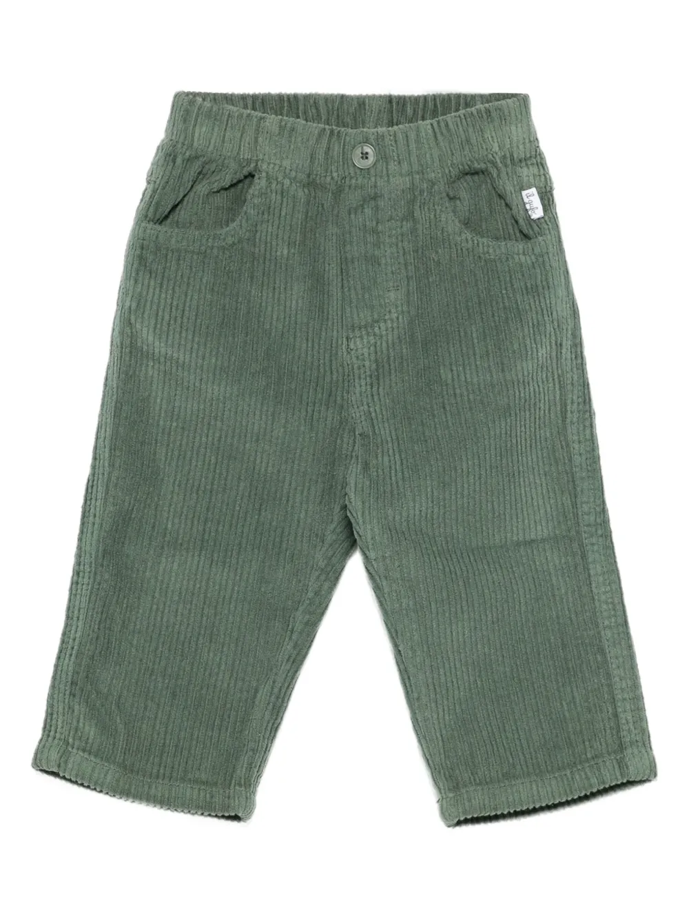 Il Gufo corduroy trousers | Green | Image 1