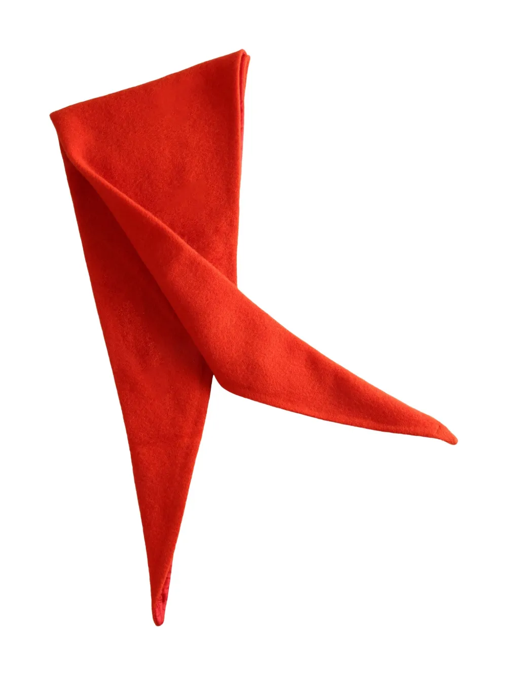 Rier Fleece Scarf In Red