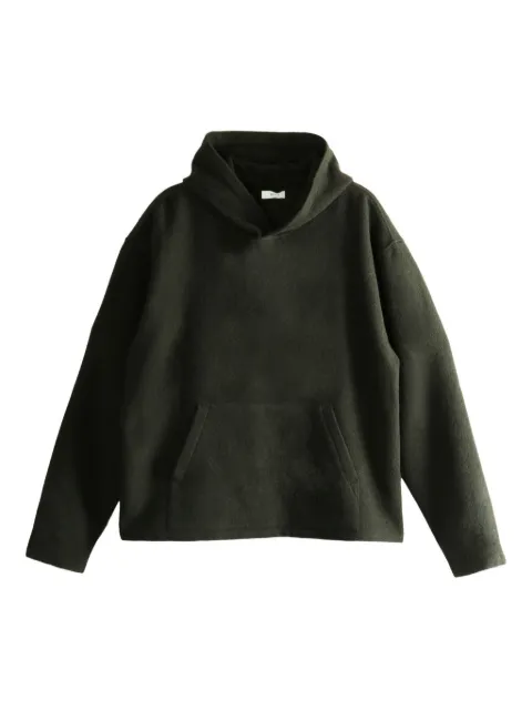 Rier fleece-texture hoodie