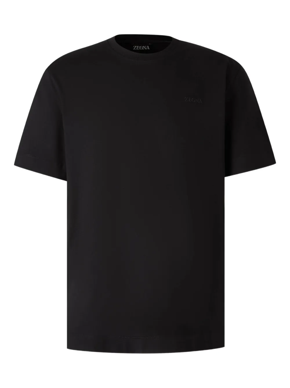 Zegna cotton T-shirt | Black | Image 1