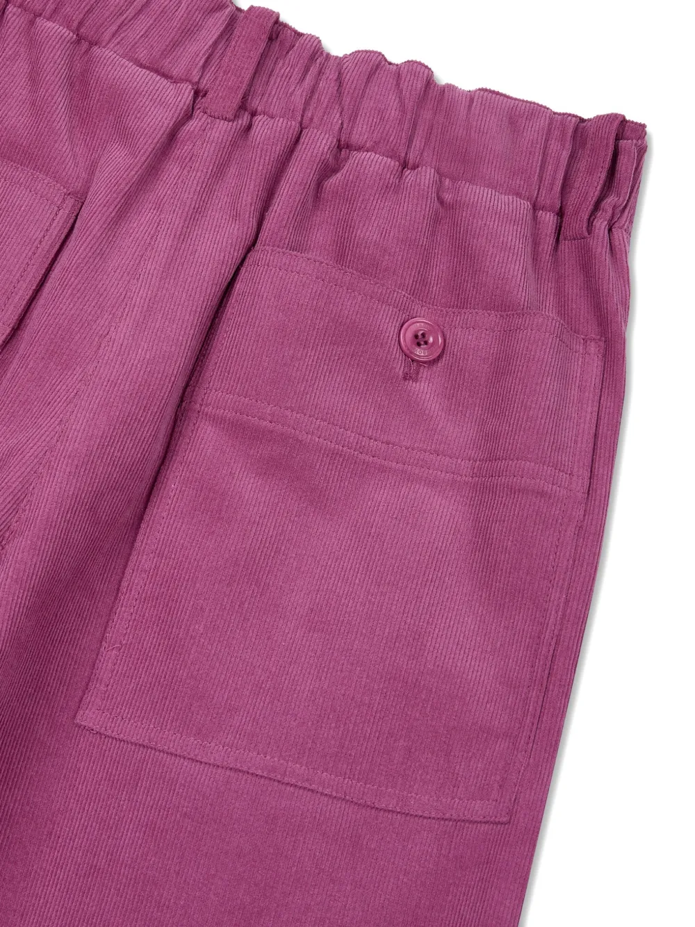 STUDIO TOMBOY Ribfluwelen broek met band Roze