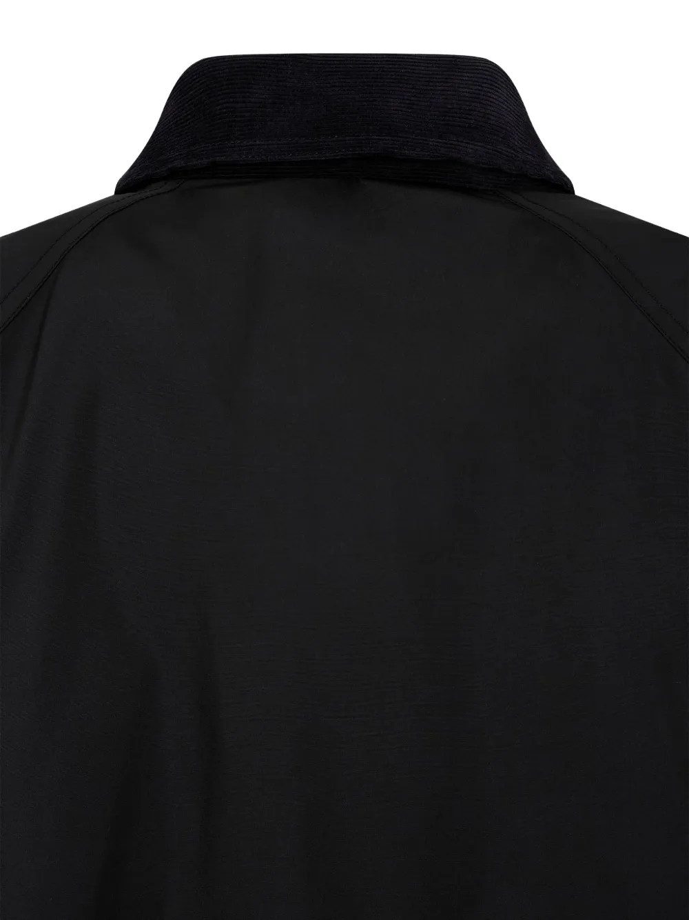 Studio Tomboy Corduroy-collar Bomber Jacket In Black