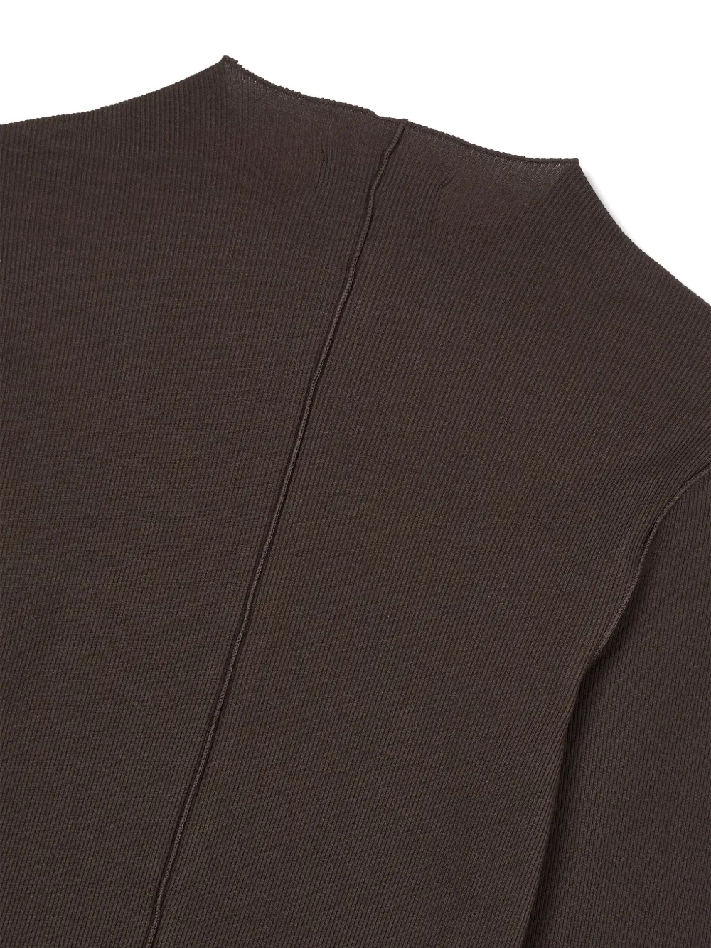 Studio Tomboy Long-sleeve Corduroy T-shirt In Brown