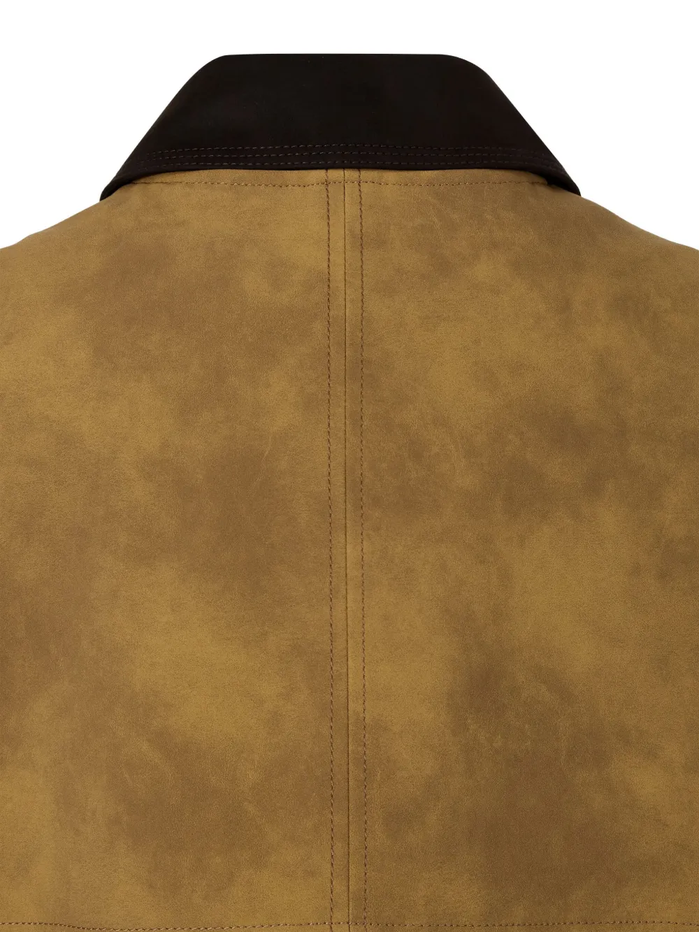 Studio Tomboy Faux-suede Jacket In Brown