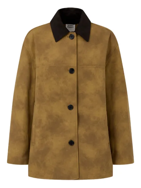 TOMBOY chamarra de gamuza artificial