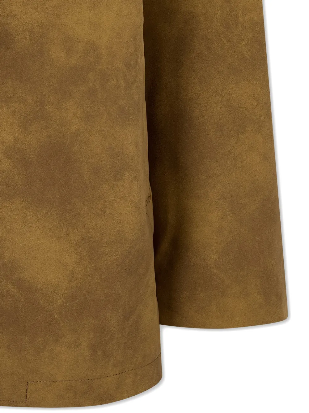 Studio Tomboy Faux-suede Jacket In Brown