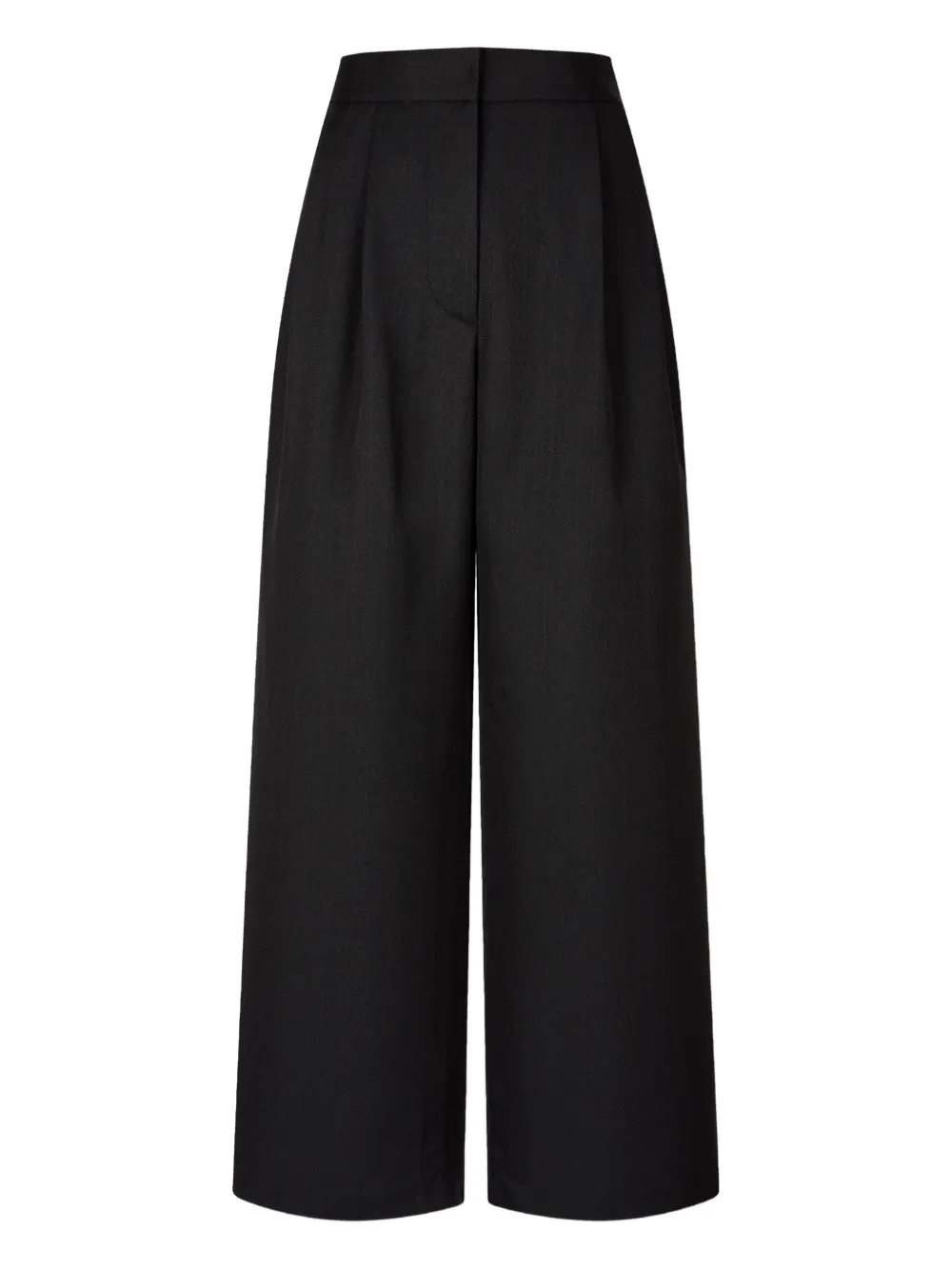 STUDIO TOMBOY pleated trousers | Black | Image 1