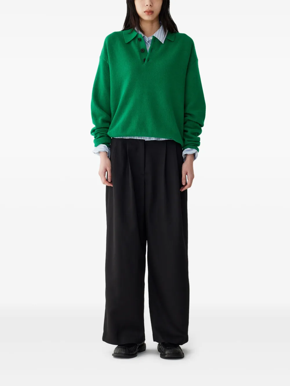 STUDIO TOMBOY plisserade byxor | Palazzobyxor | Image 2