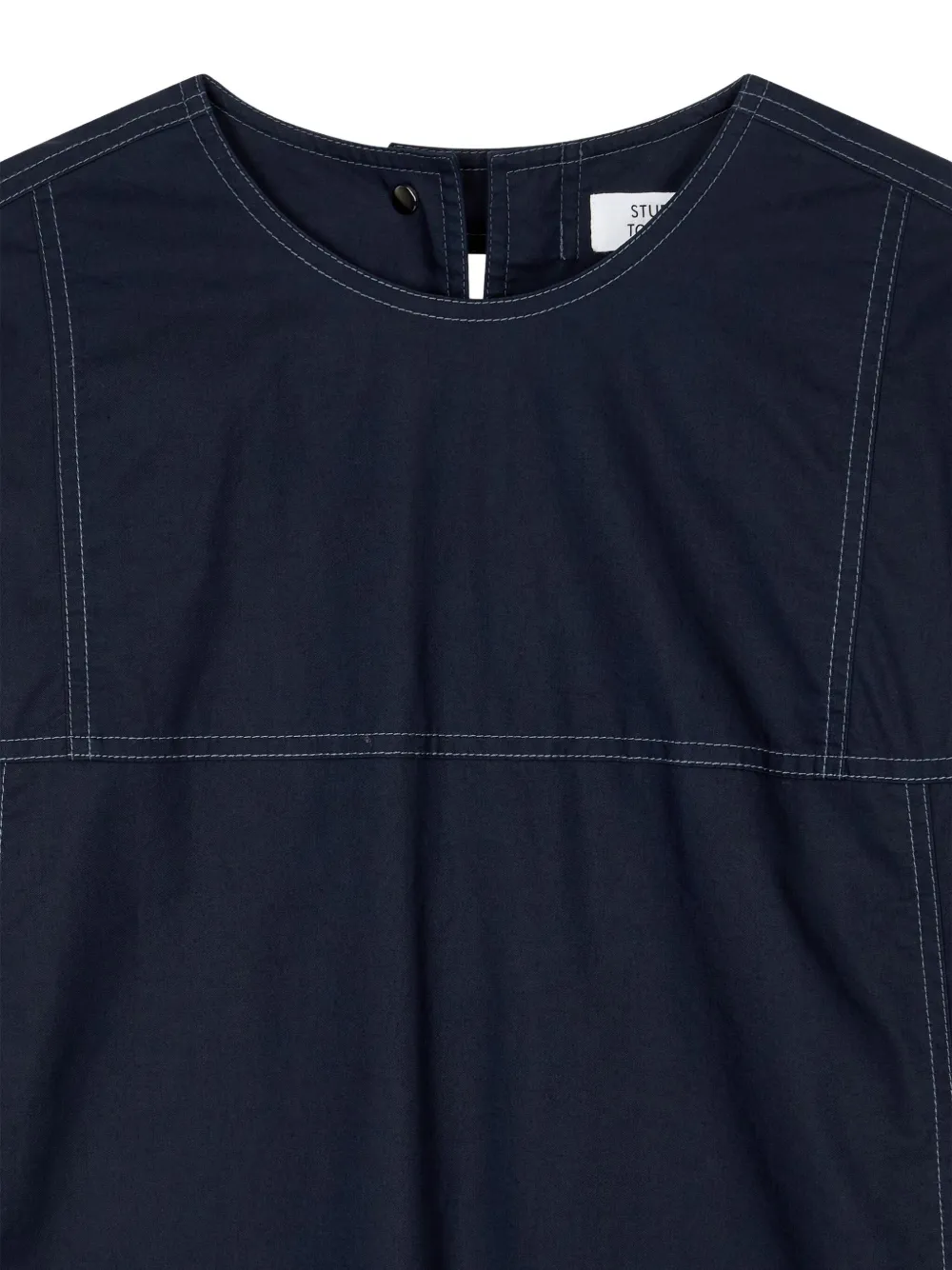 STUDIO TOMBOY Twill tuniekjurk Blauw