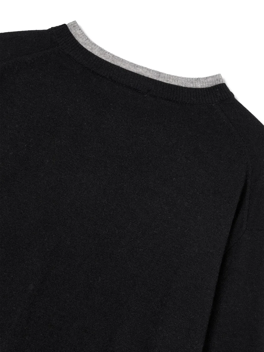 Studio Tomboy Layered Cardigan In Black