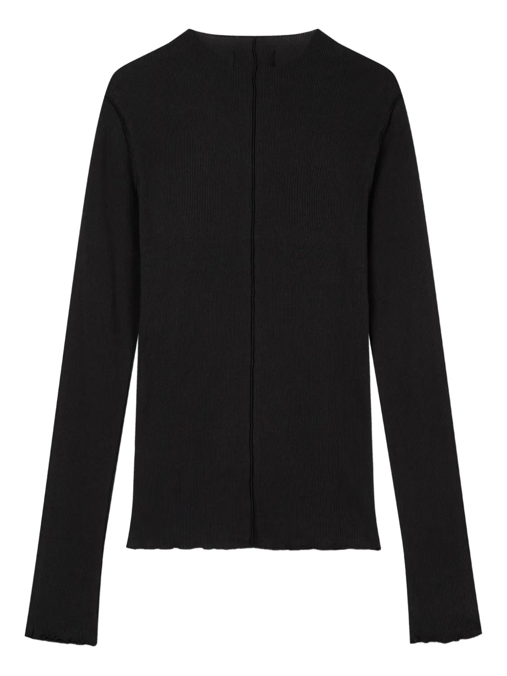 Studio Tomboy Panelled T-shirt In Black
