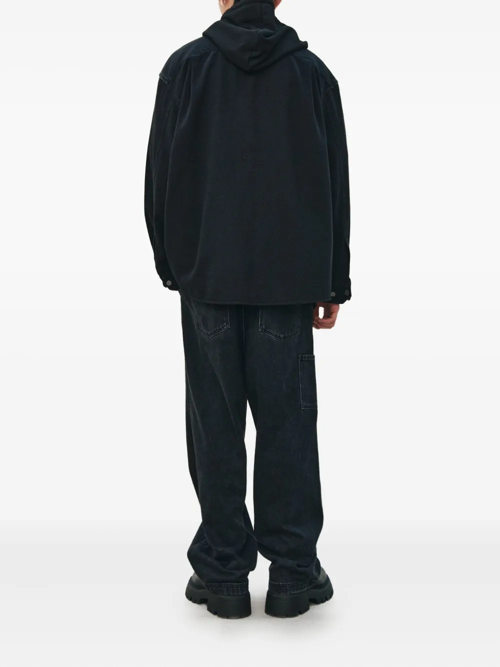 Studio Tomboy Button-fastening Jeans In Black