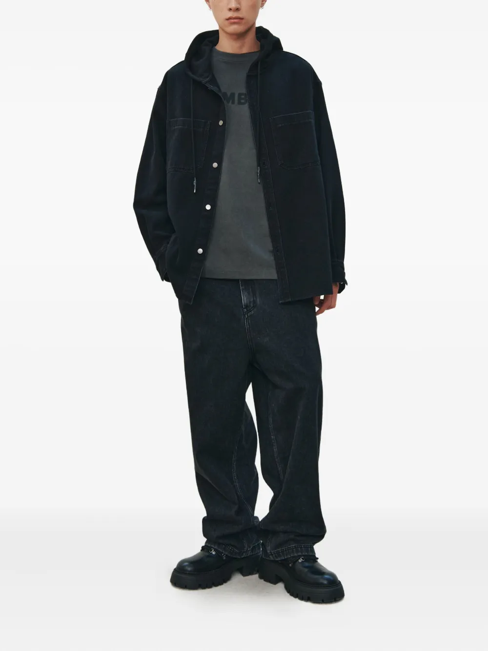 STUDIO TOMBOY button-fastening jeans - Zwart