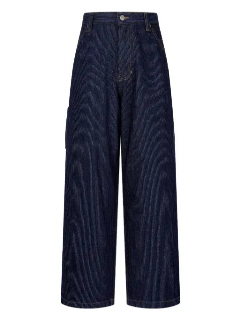 STUDIO TOMBOY jeans con motivo de rayas